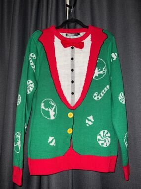 Ugly Christmas Sweater Xmas Size Large